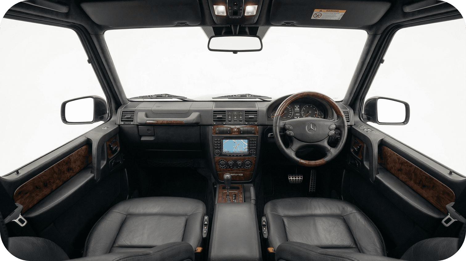 Mercedes G-Class before OPUS conversion