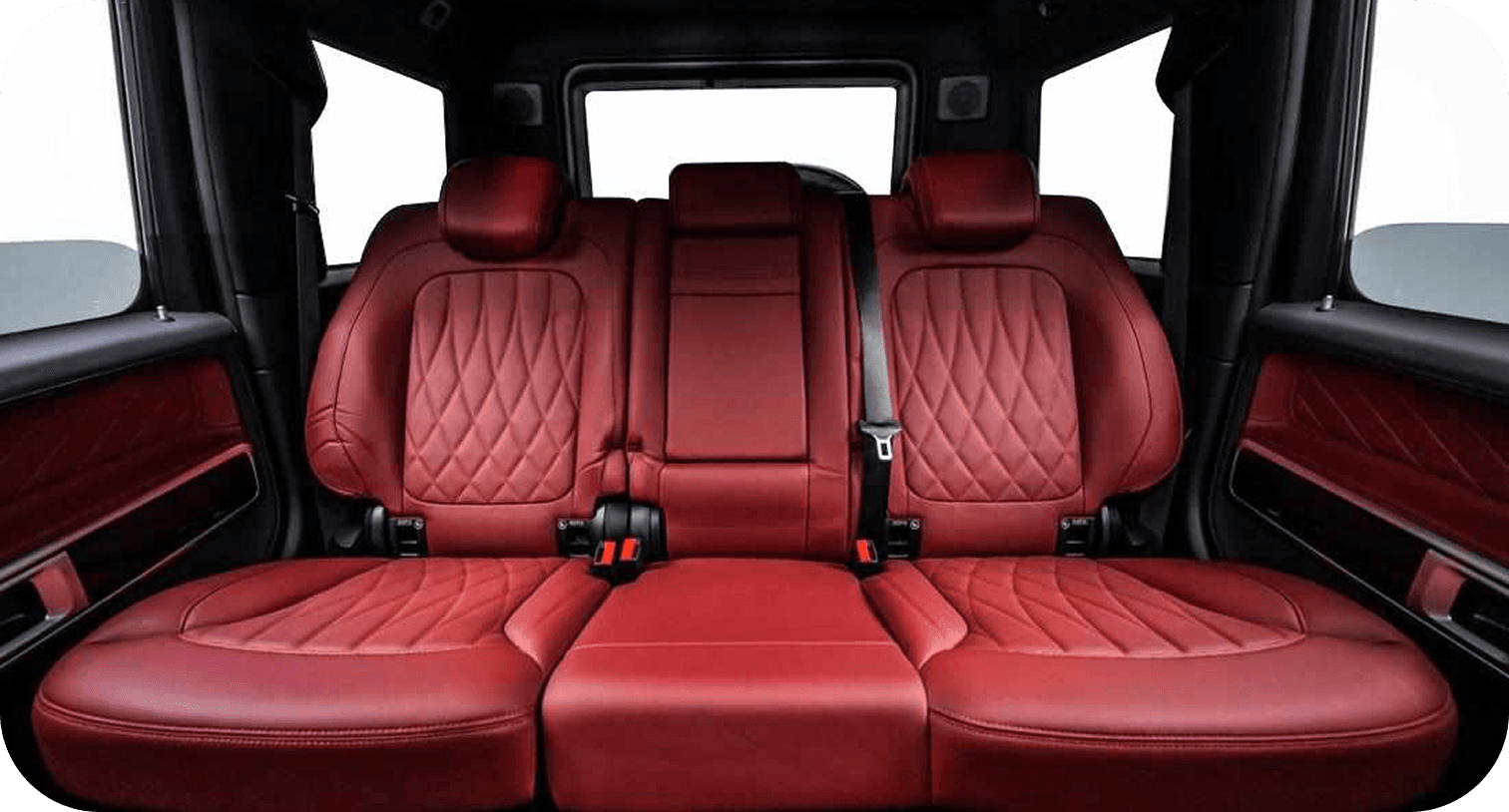 Mercedes G-Class interior after OPUS conversion