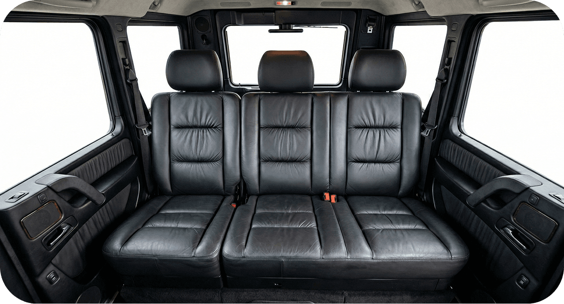 Mercedes G-Class interior before OPUS conversion