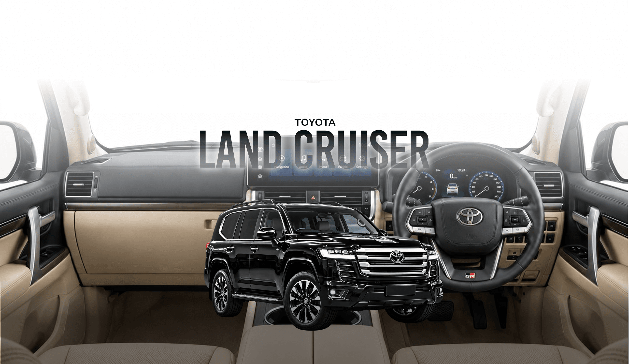 Toyota Land Cruiser in the LC300 look after the OPUS conversion