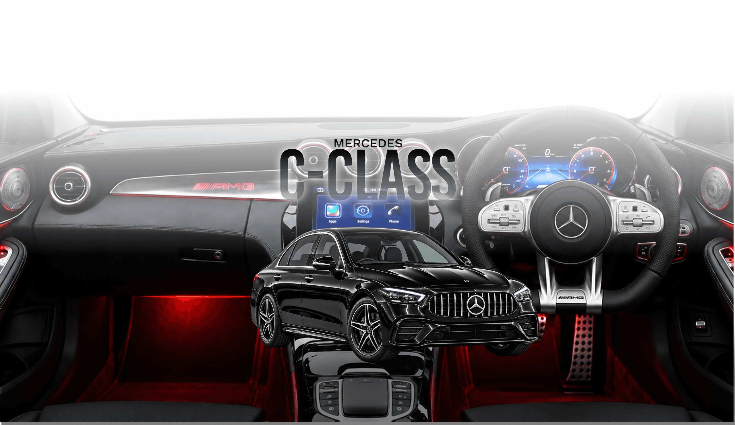 Mercedes C-Class in the W206 look after the OPUS conversion